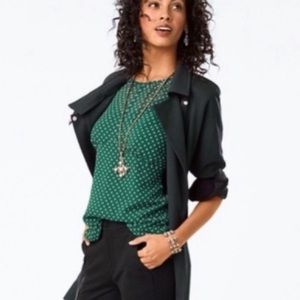 CAbi Polka-dot Flirt Top - TOP TANK ONLY!